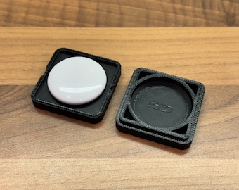 Stealth AirTag Case: Discreet Adhesive Mount for Car & Motorbike
