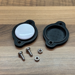 Apple AirTag Stick-On Case | Adhesive AirTag Mount | Stick AirTag Anywhere