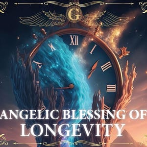 ANGELIC LONGEVITY MAGIC || Slow your aging, reverse your aging, stay young & attractive, long life, anti-aging solution || Angelic Blessing