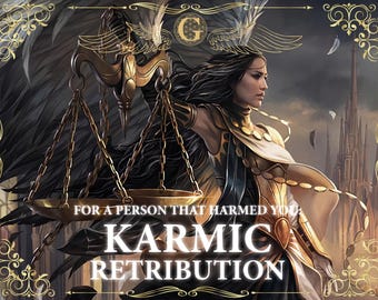 MAGIA DE RETRIBUCIÓN KÁRMICA para una persona que te hizo daño // Acelera las ruedas cósmicas del karma, entrega castigo kármico // Juicio Angélico