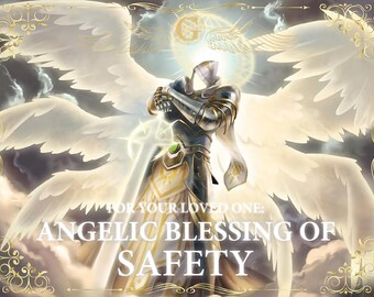 ANGELIC SΛFETY MAGIC for a Loved One || Grant peace of mind || Angelic Blessing