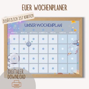 Plan semanal para niños⎜Más rutina para tu día a día⎜Producto digital ⎜Montessori⎜Espacio