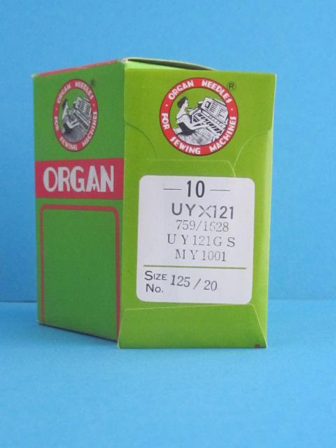 Dvx1 ,UY 121 GS, 1628, Nm 125/20 Sewing Machine Needles Mauser