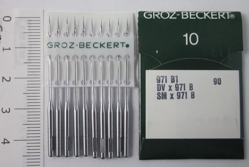 20x GROZBECKERT 971 B1 , Dvx971 B , Nm90/14 Sewing Machine Needles Etsy