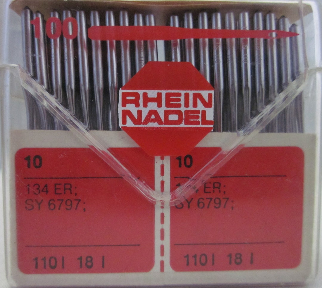 20x Sewing Machine Needles System134 ER Nm 110/18 Rhein Needles With
