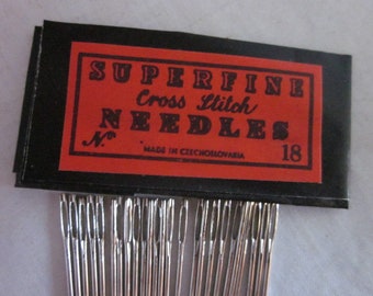 25Pcs Large Eye Sewing Needles For Cross Stitch Knitting Needle