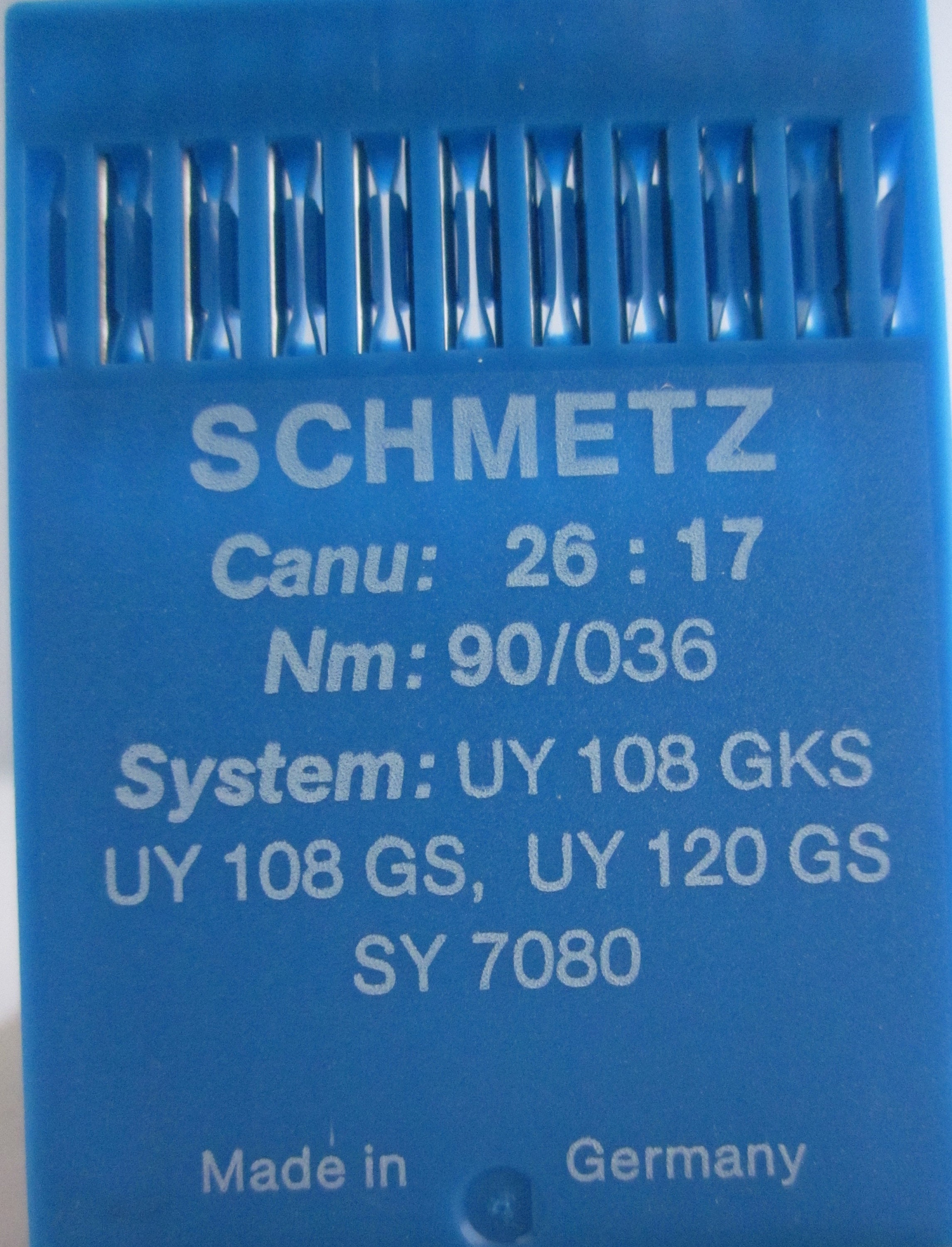 10 Pcs Lammertz UY 154 Gas/151x21 , SY1431 ,nm:90/14,or 100/16 Overlock  Sewing Machine Needles 