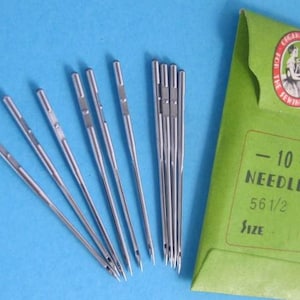 Willcox & Gibbs 300 Flat Seamer,F Flat Lock Needles 561/2 , 551 , 2020, FLX2 , SY 6986 Organ Japan Sewing machine needles
