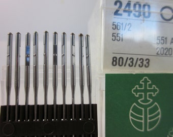 20x  LAMMERTZ  561/2 , 551 A ,FLx2A,  2020 , Nm 80/12    Sewing machine needles