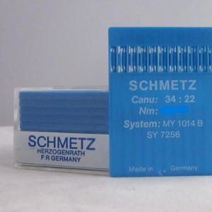 Schmetz MY 1014 B  / SMX1014 B  Canu 34:22  Sewing machine needles Consew 1804, Kansai, Pfaff Mauser, Rimoldi, Wheeler & Wilson D-9