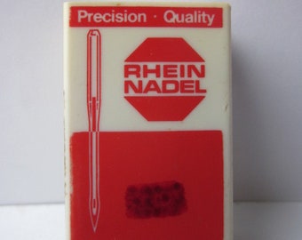 10 aiguilles pour fourrure : 459 R /1567/EBx1567 , SY 6520 , Nm 65/16 ,75/14 , 80/13 ,85/13, 120/9 Aiguilles pour machines à coudre RHEIN NADEL W. Germany