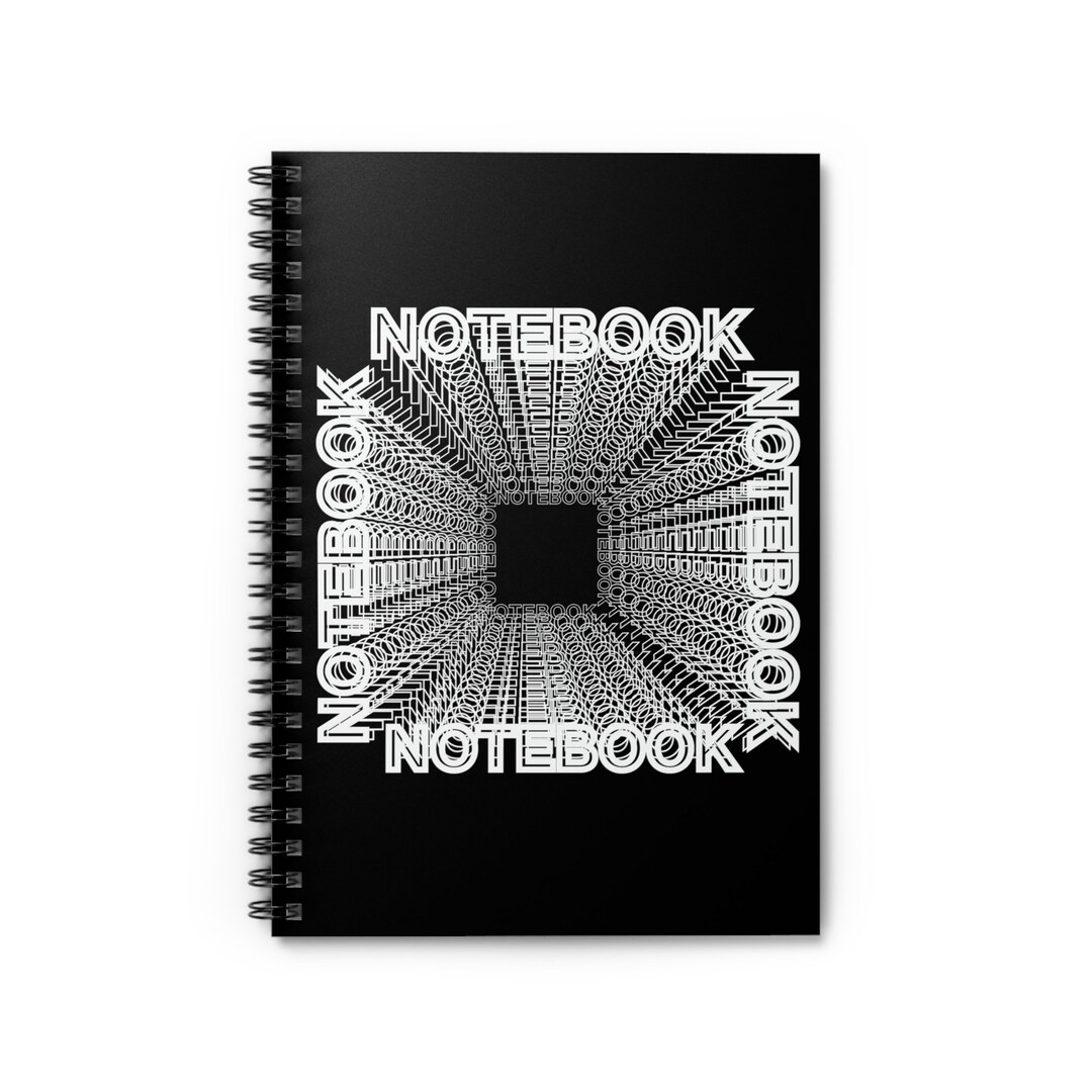 LINED NOTEBOOK, PERSONAL Diary, Spiral-bound Diary, Handmade Notebook ...