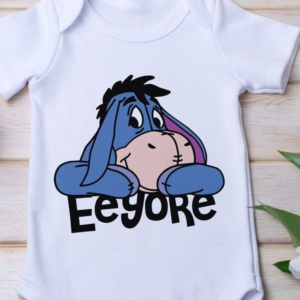 Eeyore SVG Cut File, Winnie the Pooh, Party decoration, kids room, baby room, baby shower, party decoration, Clipart, PNG, Instant Download