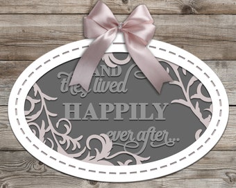 Wedding Sign SVG Cut File, Instant Download