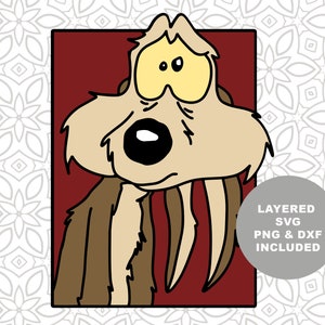 Wile E Coyote SVG Cut File, Road Runner, Cartoon Character, Clipart, PNG, Instant Download, sublimation image