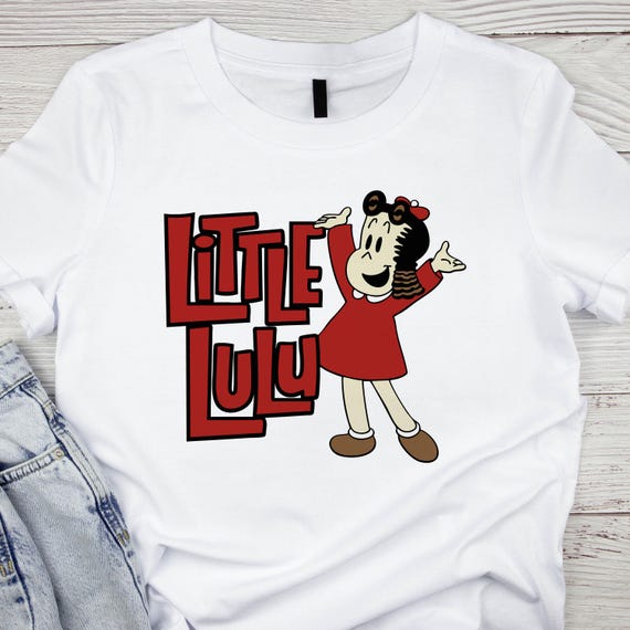 Little Lulu SVG Cut File, Clipart, PNG, PDF, Sublimation Image