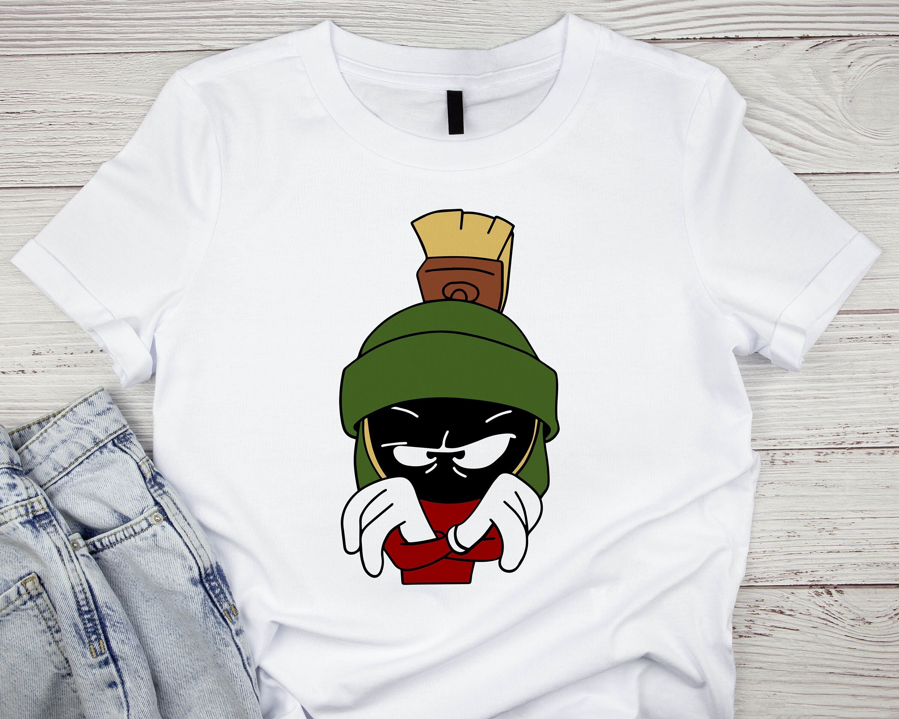 Marvin the Martian SVG Cut File: Alien Space Clipart (Digital Download)