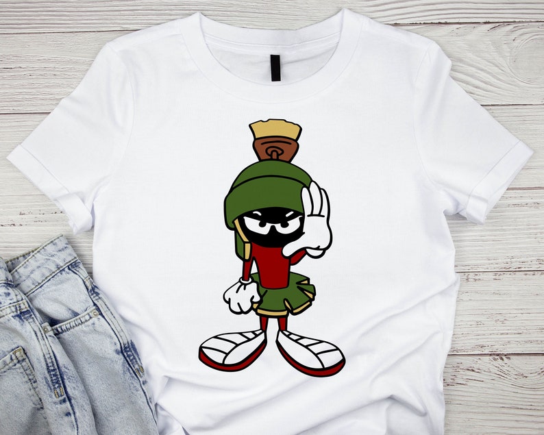 Marvin the Martian Cartoon Character SVG