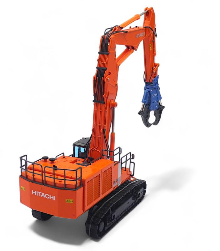 NZG Art. 781/782 HITACHI Zaxis 1000K Excavator - Scale 1:50