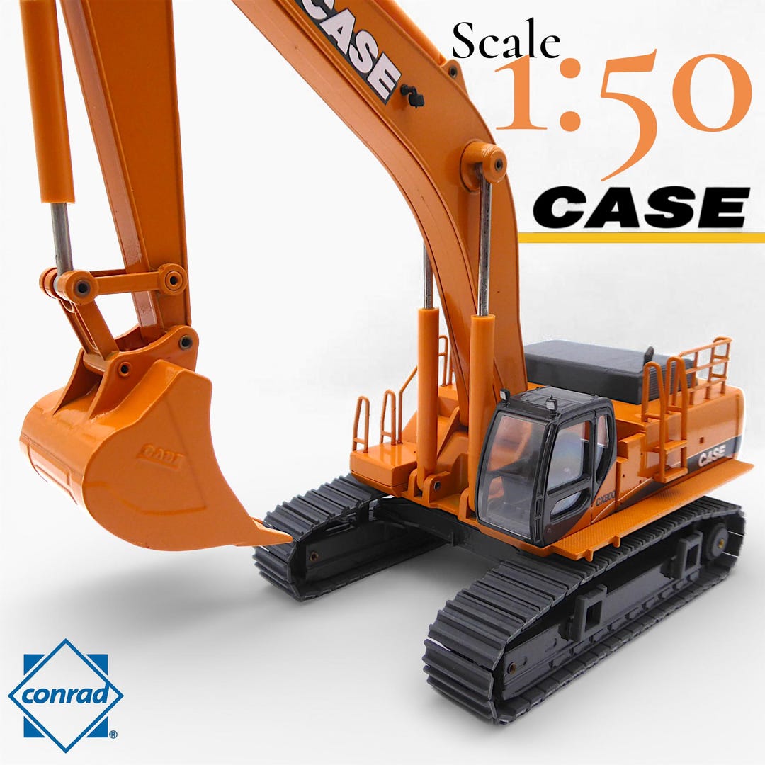 Conrad - Scale 1:50 - Case CX800 Model 2912 Crawler Excavator - OUT OF ...
