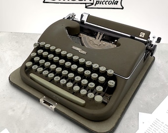 Aug. Birchmeier's Sons - Swissa Piccola "legergroene" kleurstelling - Typewriter - 1950-1958