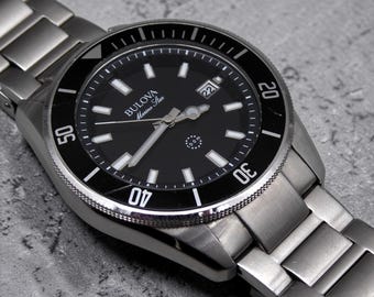 Bulova Marine Star Jumbo Wristwatch - Full Set