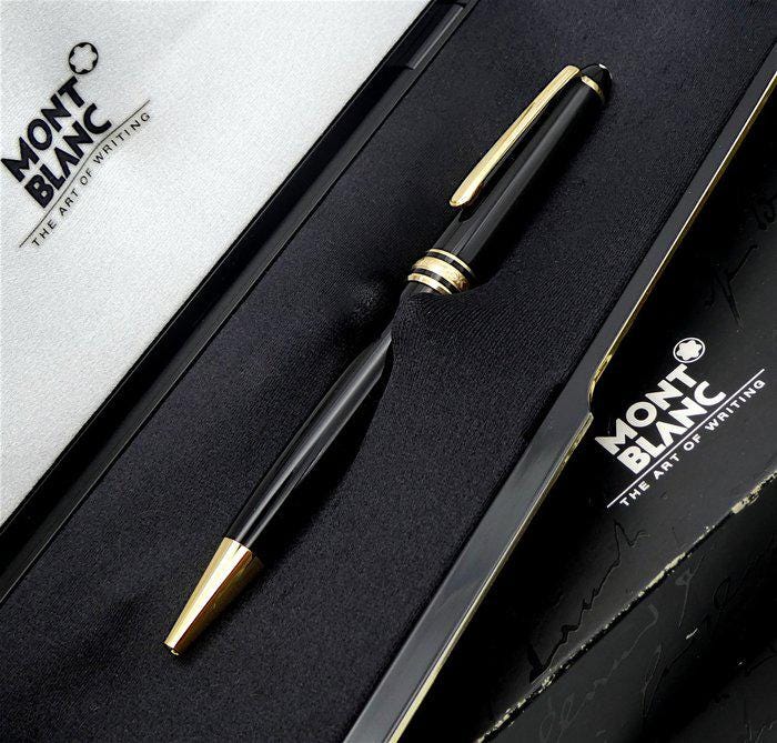 MONT BLANC ブラック 万年筆 専用ケース付き Montblanc ブラック 万年筆 専用ケース付き