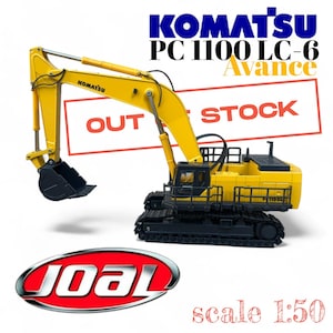 JOAL - KOMATSU PC1100LC-6 Avance Excavator, Scale 1:50 - Out Of Stock