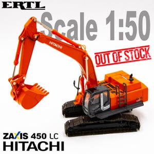 ERTL - Koparka Hitachi Zaxis 450 LC, Skala 1:50 - Brak w magazynie