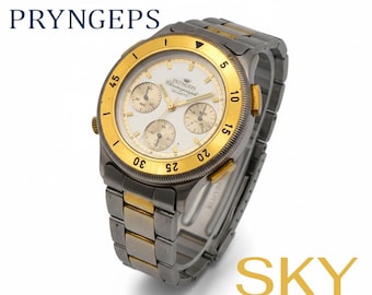 Montre Pryngeps - Chronographe « Sky Pilot » Années 1990 Réf. 1409