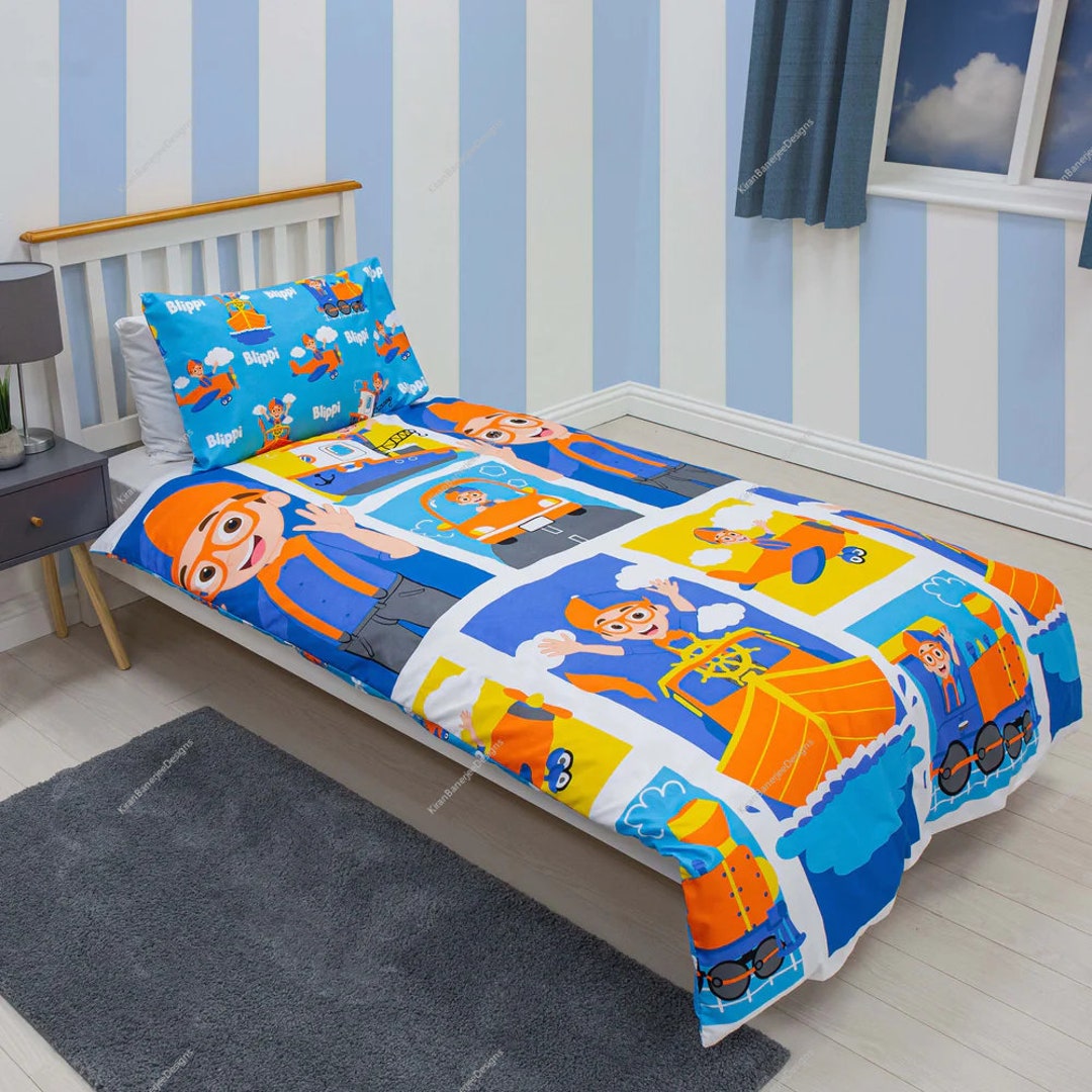 Blippi Bedding Set Blippi Birthday Family Party Gift Blippi Etsy Australia