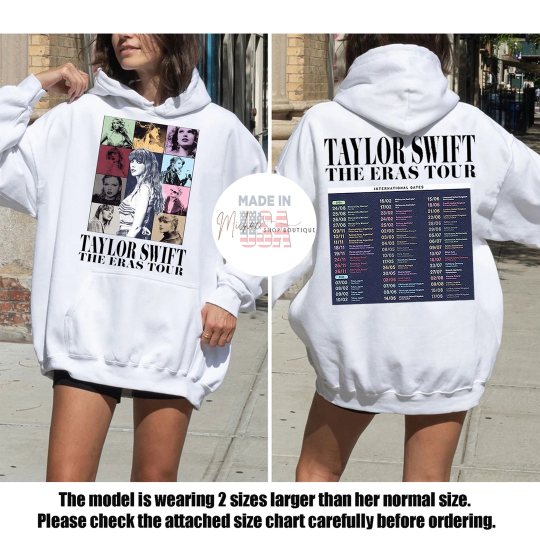 The Eras Tour 2024 Shirt Taylor Swift Concert Tshirt Eras Etsy