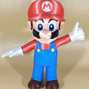 Super Mario and Luigi 64 3D printed figures