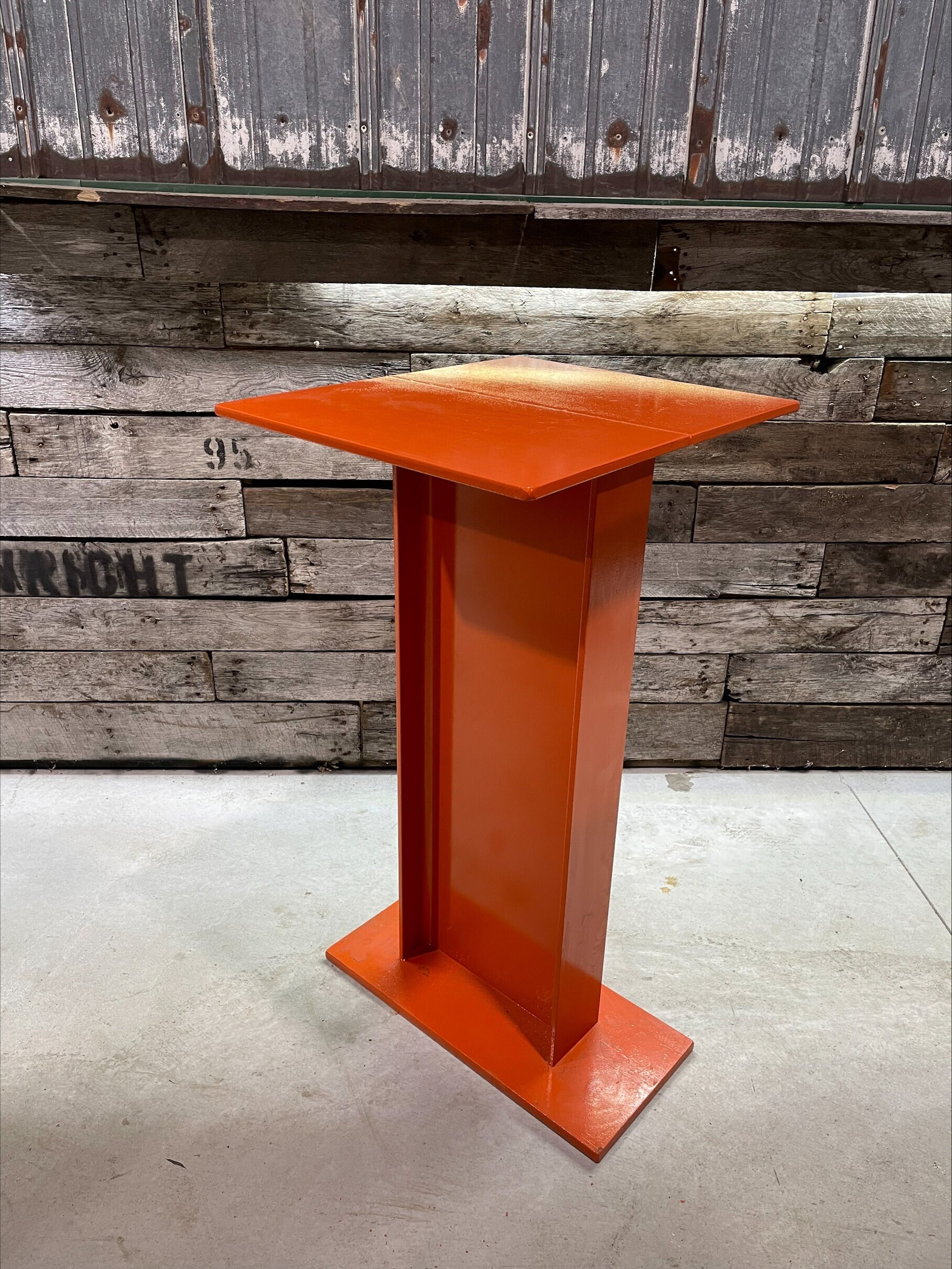 Custom Steel Table Stand Etsy
