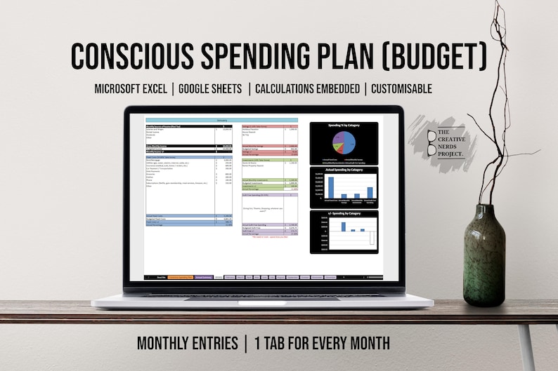 Conscious Spending Plan Budget Template / Budget Google Etsy Conscious Spending Plan Budget Template / Budget Google Etsy