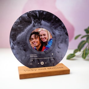 Custom Vinyl Record - Birthday Gift for Boyfriend - Anniversary Gift for Him - Romantic Gifts - Girlfriend Birthday - Christmas Gift for Him