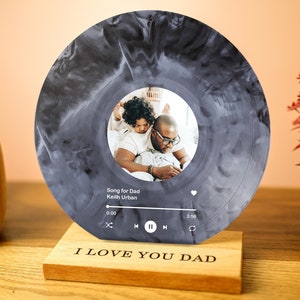Benutzerdefinierte Dad Geschenke von Tochter - Geburtstagsgeschenk für Papa - Personalisiertes Geschenk für Papa - Vatertagsgeschenk 2025 - Geschenk für Papa - Ich liebe Dich Papa