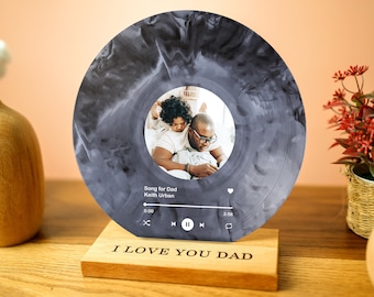 Custom Dad Gifts from Daughter - Birthday Gift for Dad - Personalized Gift for Dad - Father's Day Gift 2025 - Present for Dad - Love You Dad