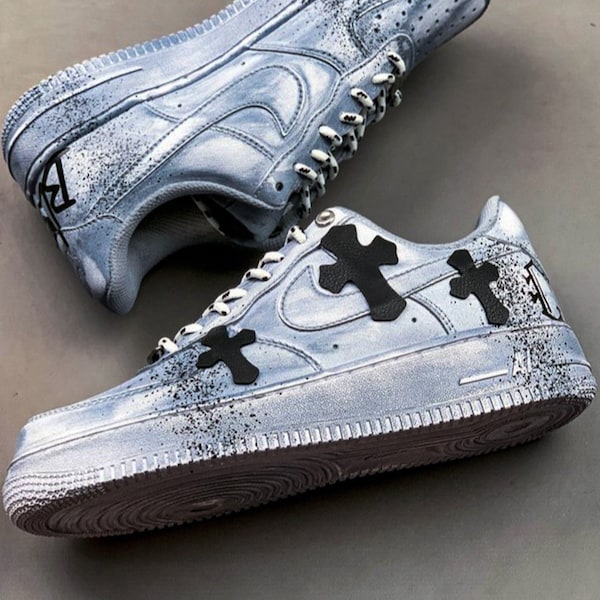Chrome Hearts Af1 Shoes Etsy