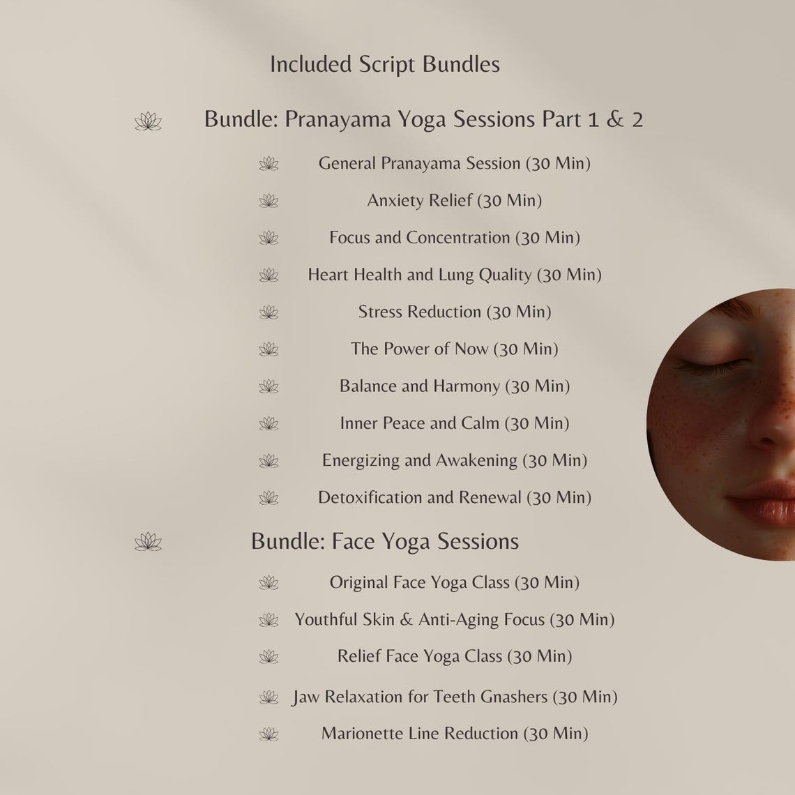 Yoga Script Bundle With 30+ Ready-to-use Yoga Sessions | Guided ...