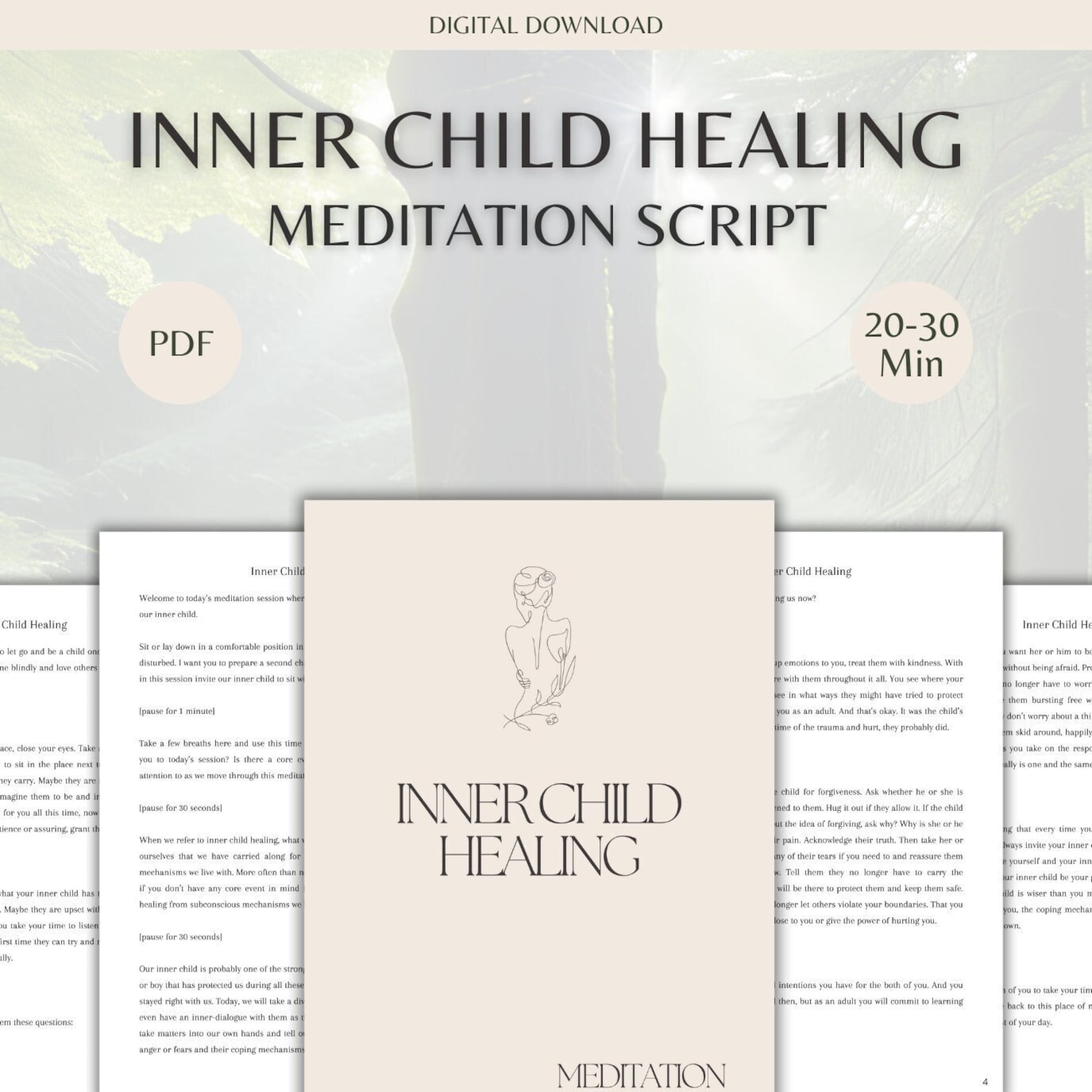 Inner Child Healing Meditation Script: Gestalt Empty Chair Technique ...