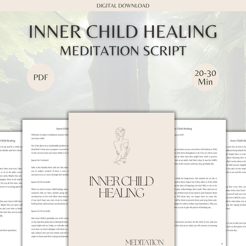 Healers Script Inner Child Healing Meditation Script: Gestalt Empty Chair Technique ...