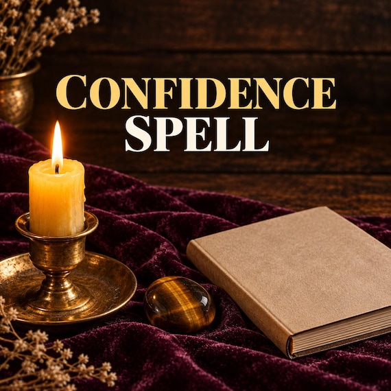 Confidence Spell | Personalised Self Belief Ritual | Completion Images