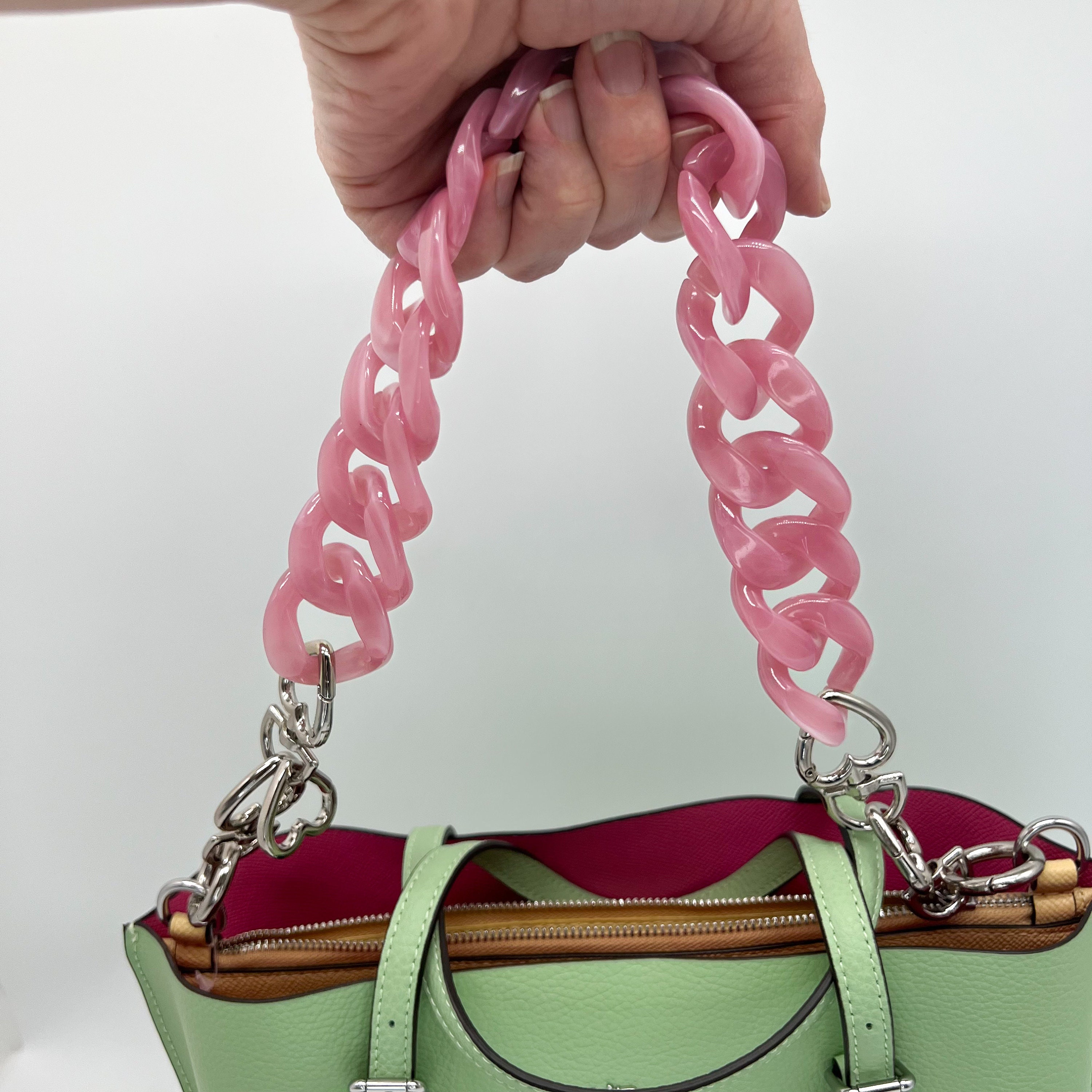 Pink Handbag Straps/Handles for Women for sale