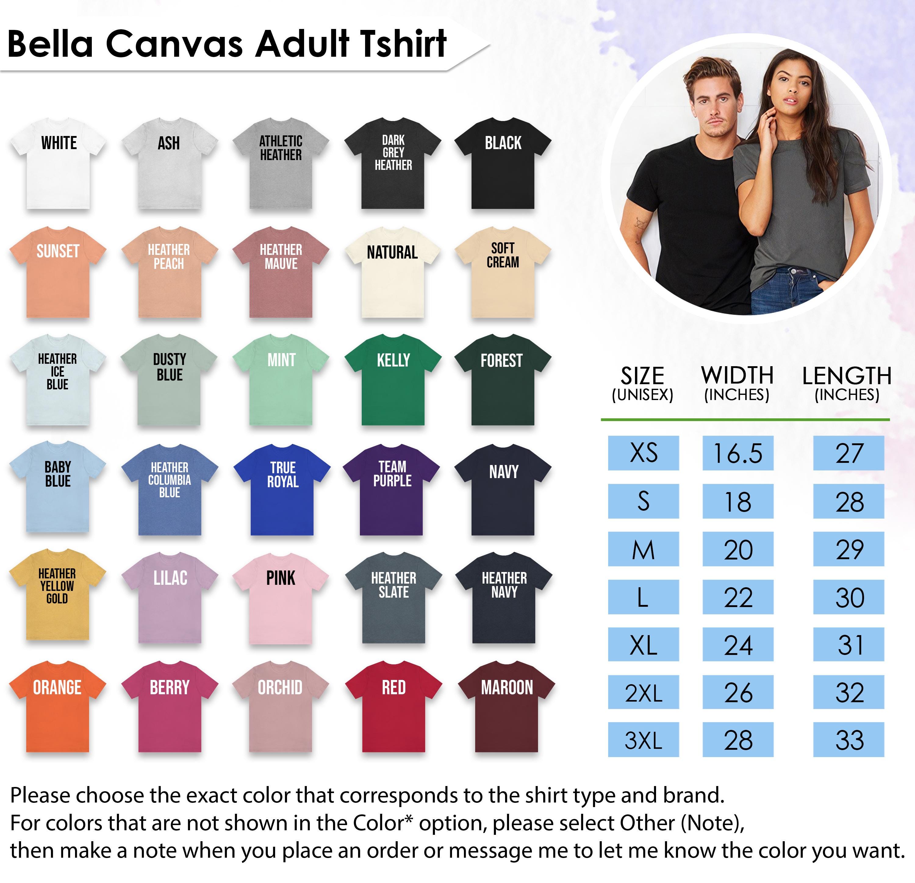 Gildan vs Bella Canvas vs Comfort Colors