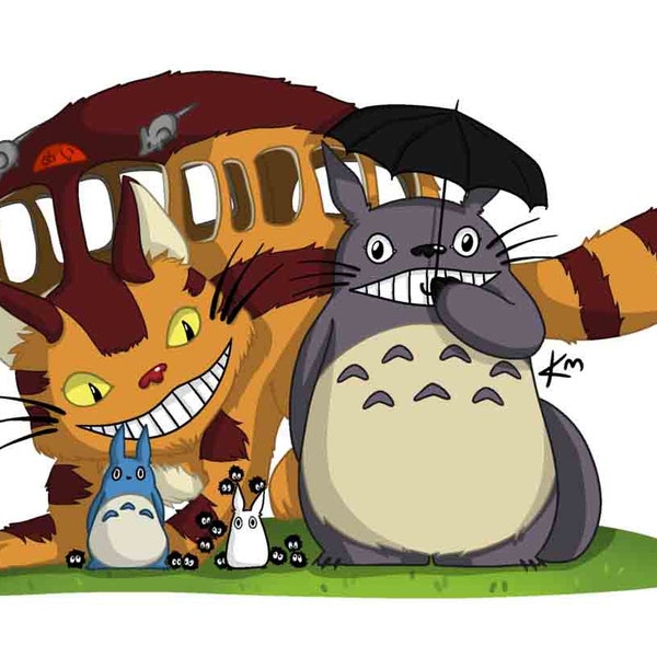 My Neighbor Totoro Png, Vintage Ghibli Anime PNG, Ghibli Anime Svg, Studio For Shirt, Mug, , Anime SVG Files High Quality, Manga SVG