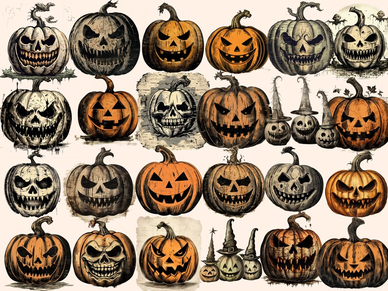 Retro vintage pumpkin collection
Antique-style jack-o-lantern clipart
Vintage pumpkins with nostalgic charm
Classic Halloween pumpkin graphics
Retro pumpkins in antique design
Vintage-inspired jack-o-lantern illustrations
Antique pumpkin clipart set