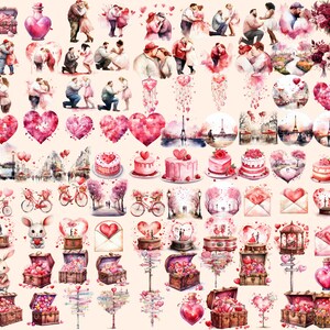 Heartwarming Valentine's Day Watercolor  Clipart
Digital Illustrations Celebrating Love on Valentines Day
Valentines  Day Clipart Download
Adorable Clipart Designs for a Romantic Occasion
Valentines  Day Clip Art Set
Valentines Day Graphics PNG