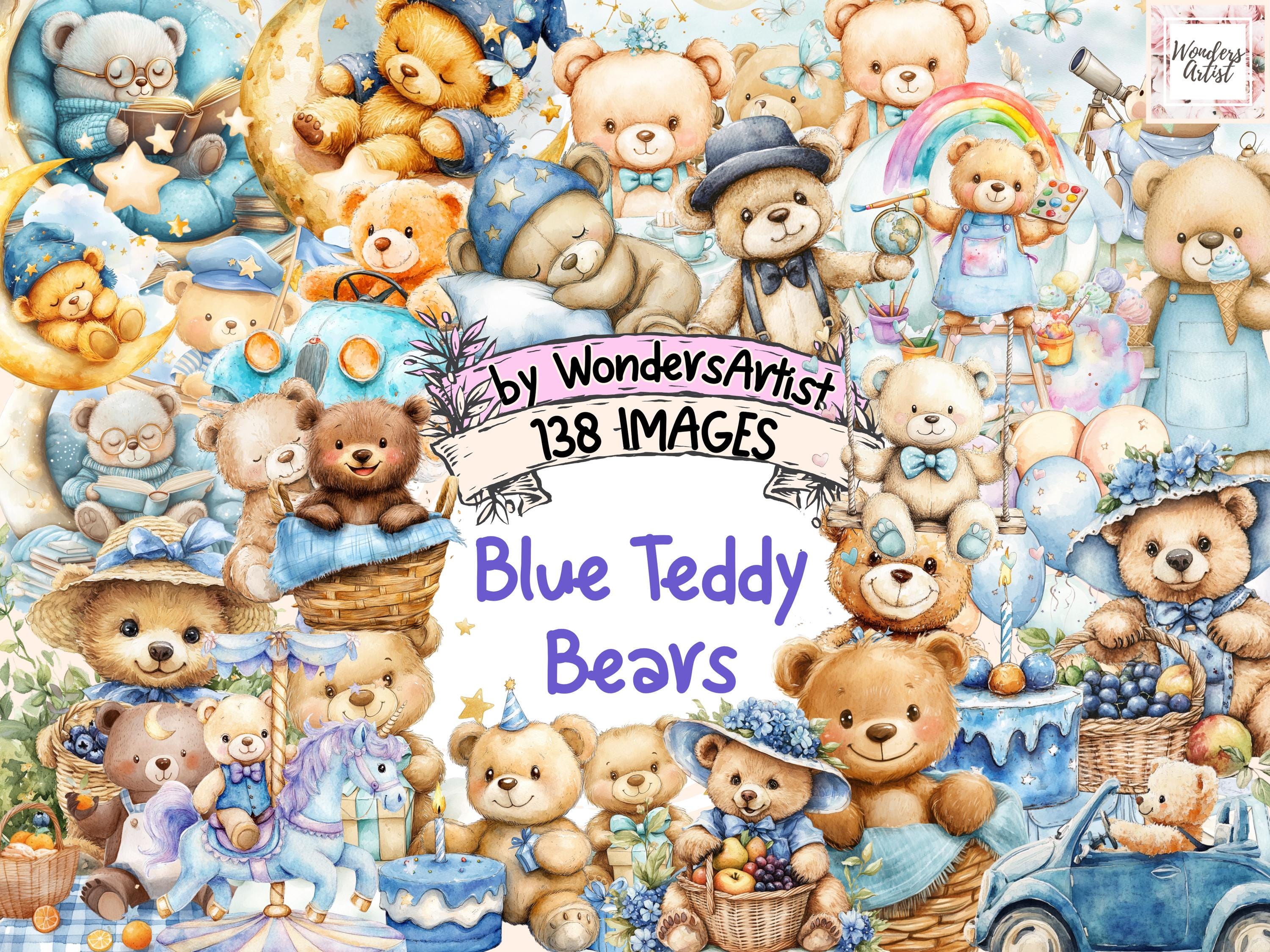 【英国アンティーク】ベアー飾り絵 Antique teddy bears - Etsy 日本