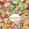 Breakfast Set Clipart Bundle: PNG Clipart Pancake Clipart Bacon Egg ...